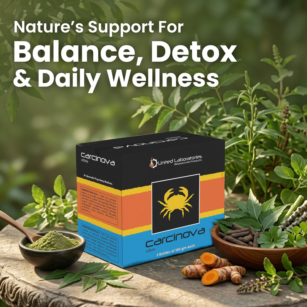 Carcinova – Advanced Ayurvedic Wellness & Immune Support Formula