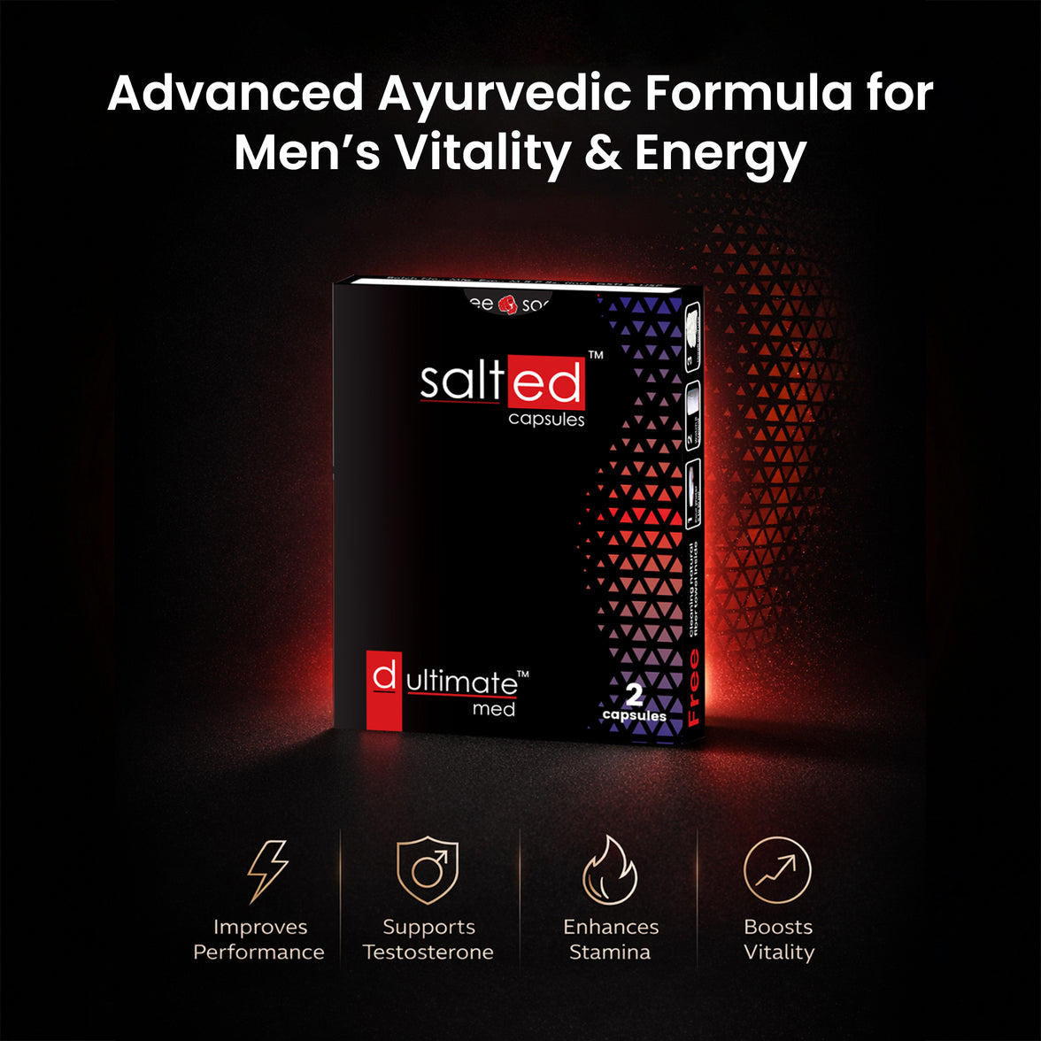 Salted Capsules – Natural Vitality & Performance Support