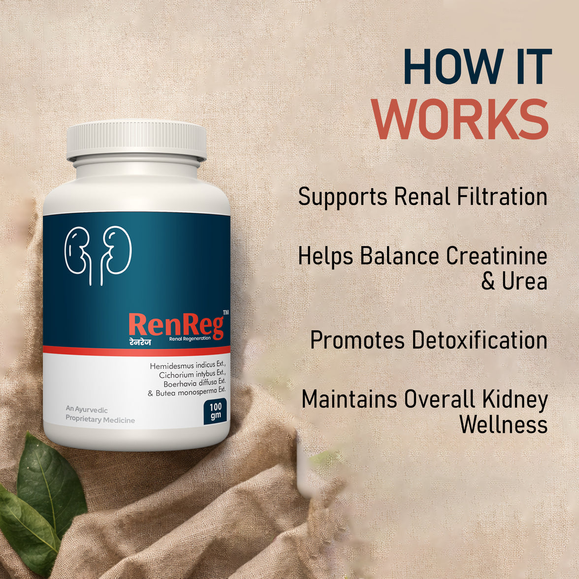 RenReg – Ayurvedic Renal Wellness Support Formula