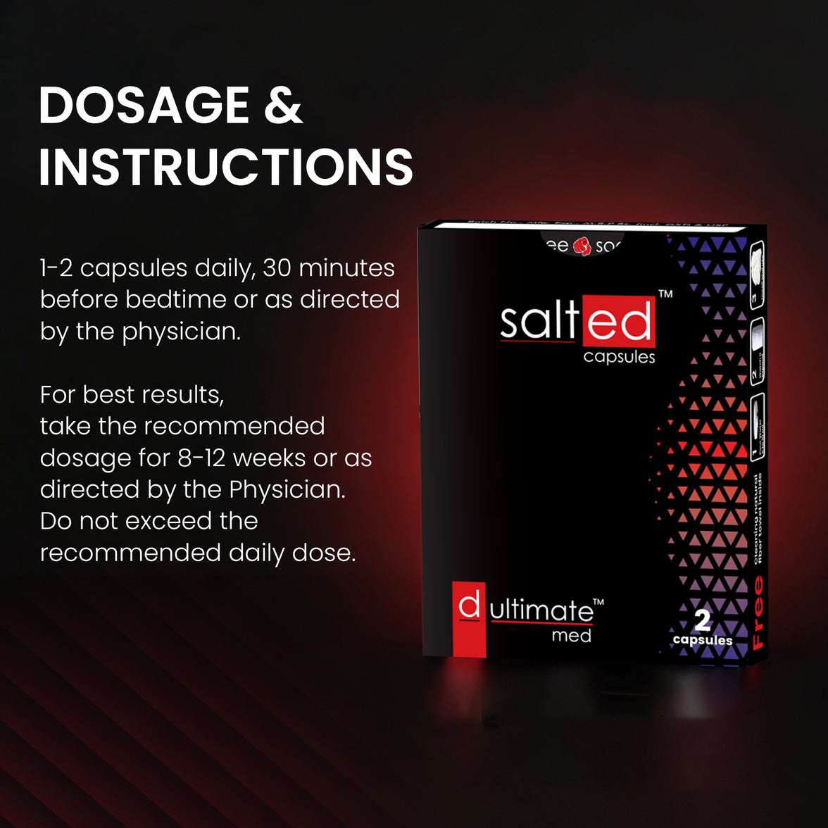 Salted Capsules – Natural Vitality & Performance Support